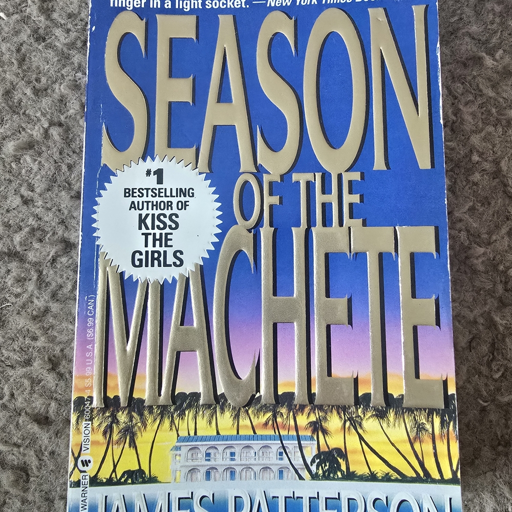 4/$15 Season of the Machete Book by James Patterson
